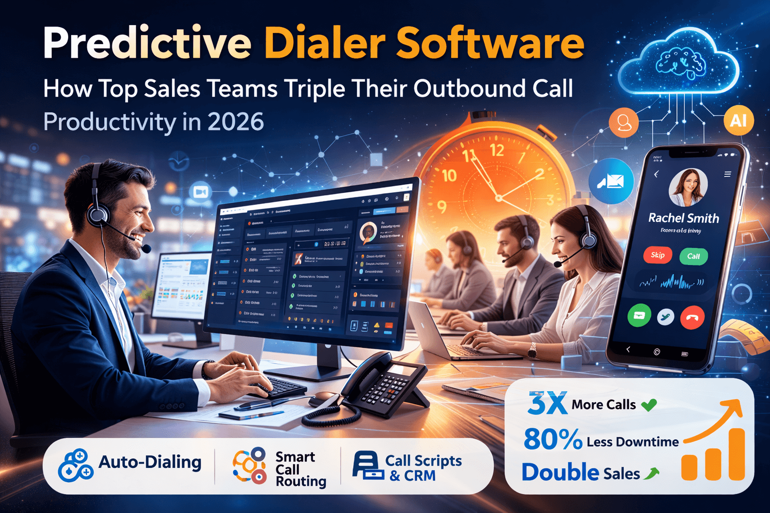 Predictive Dialer Software | Triple Your Sales Calls 2026