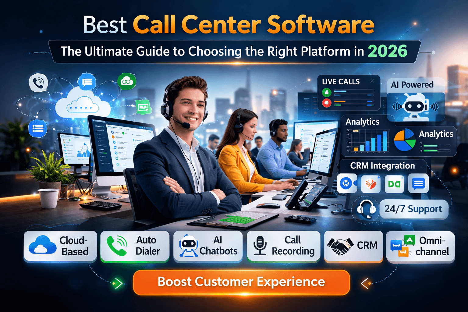 Best Call Center Software | Top Solutions 2026 - SMART ERP
