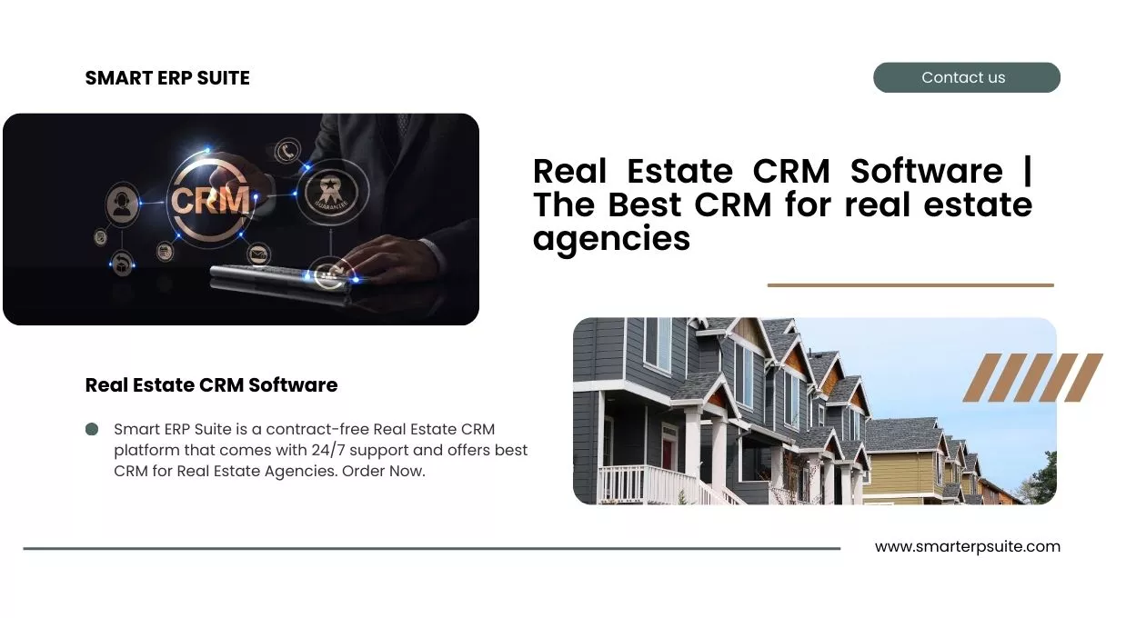 Real Estate CRM Software | The Best CRM for real estate agencies | Smart ERP Suite