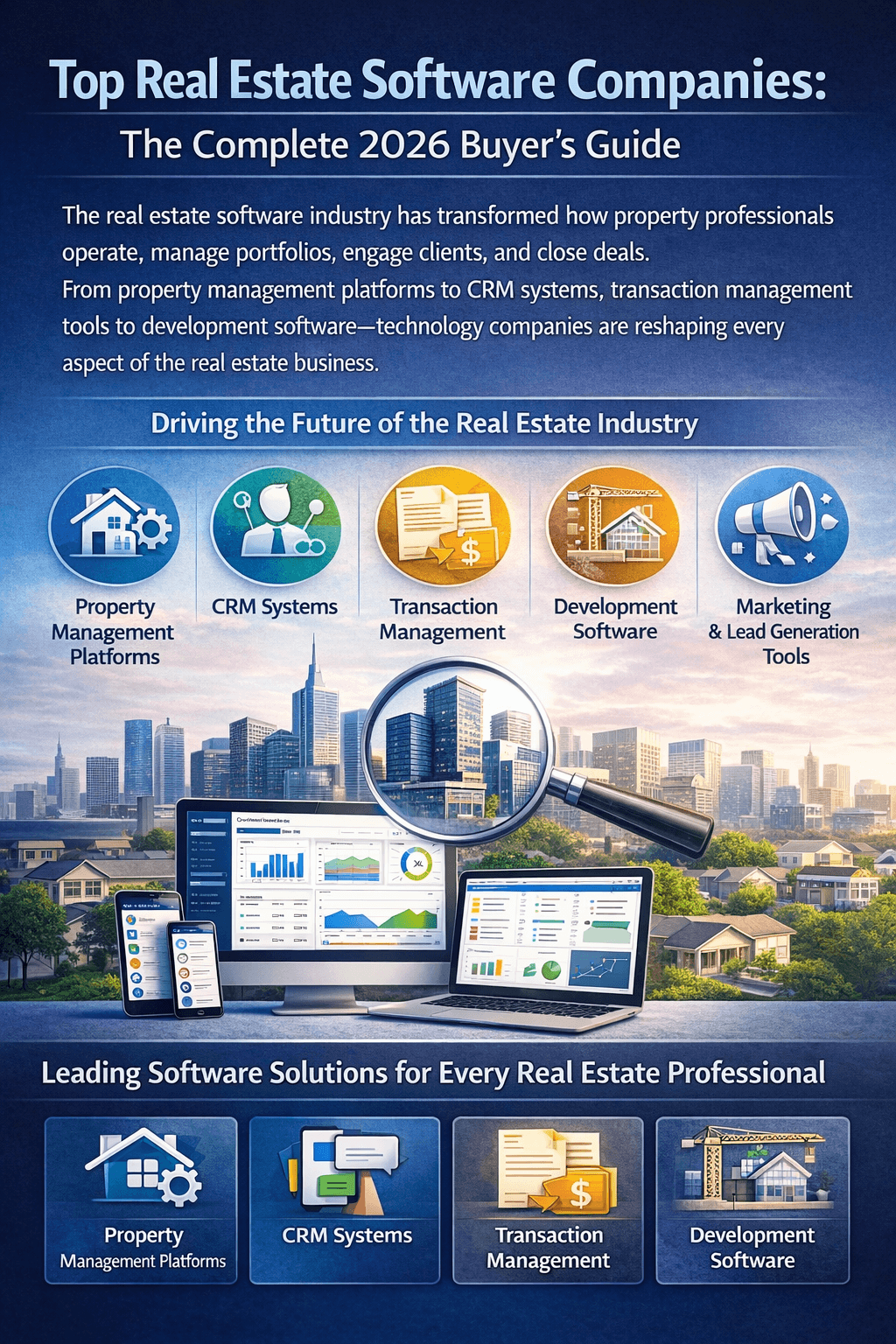 Top Real Estate Software Companies | Ultimate 2026 Guide - SMART ERP Suite