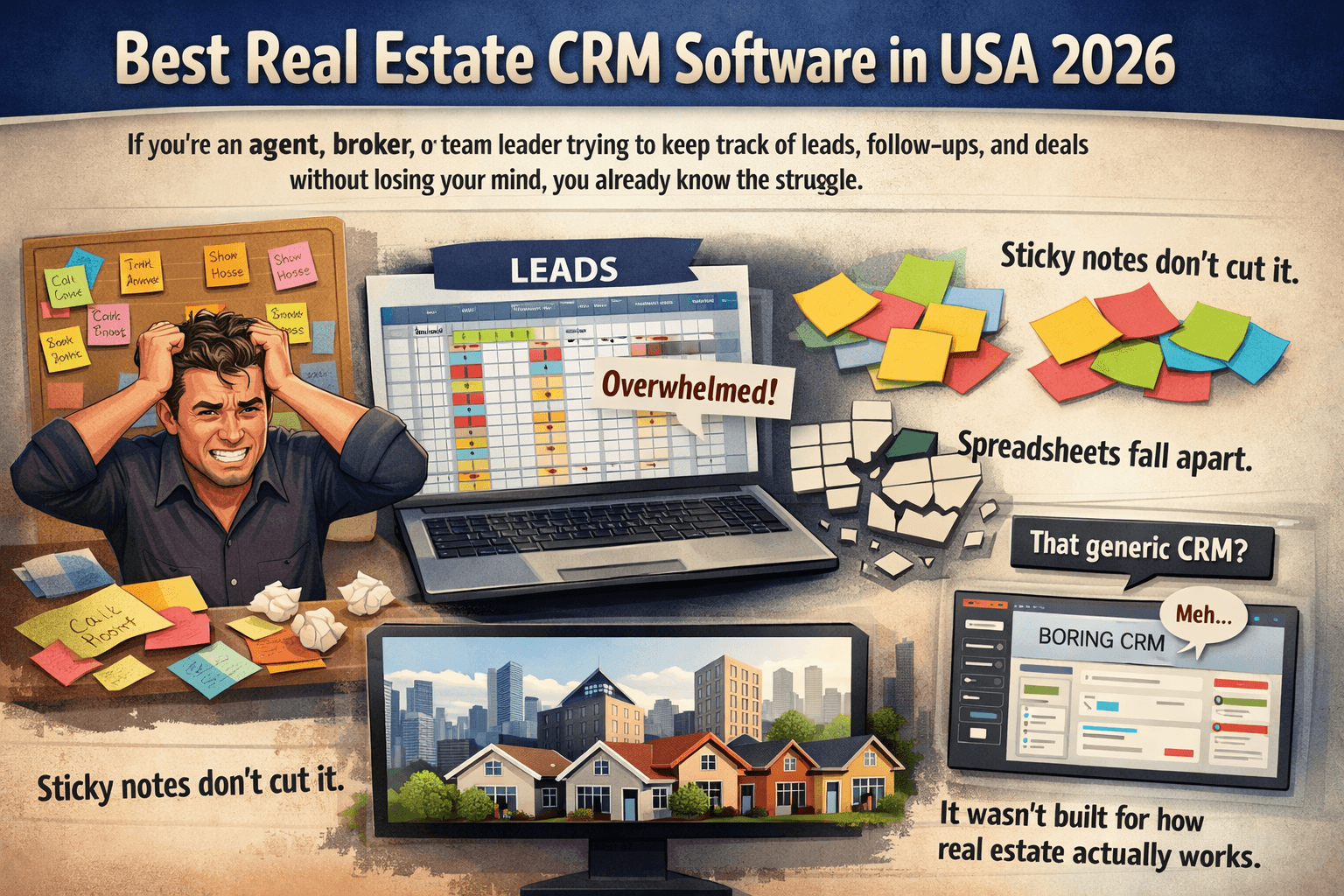 Best Real Estate CRM Software in 2026 | SMART ERP Suite