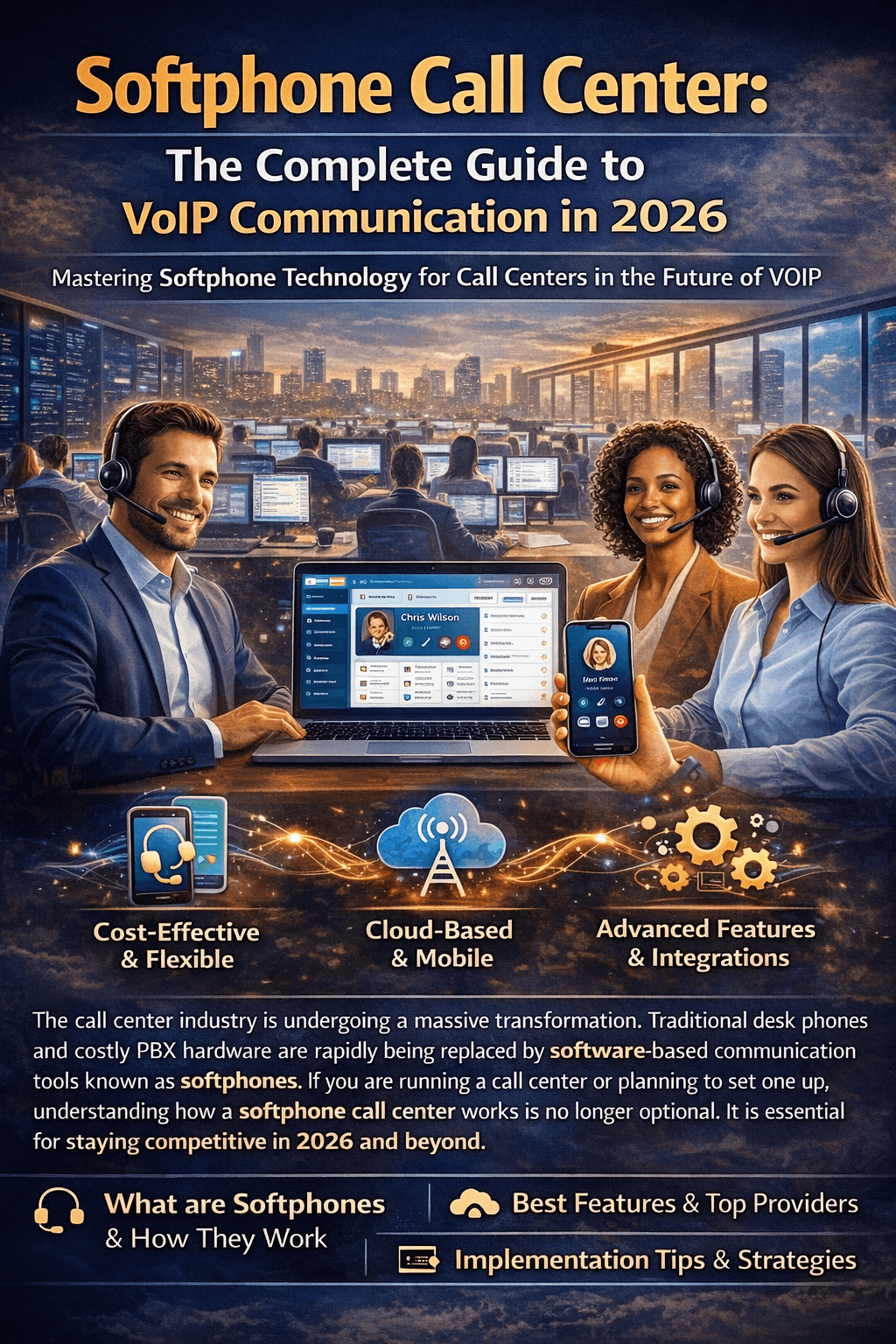 Softphone Call Center: Complete Guide 2026 | SMART ERP Suite