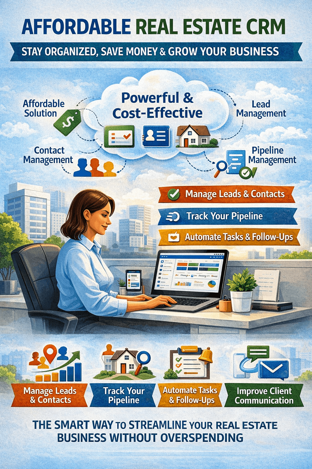 Affordable real estate CRM|Smart ERP Suite