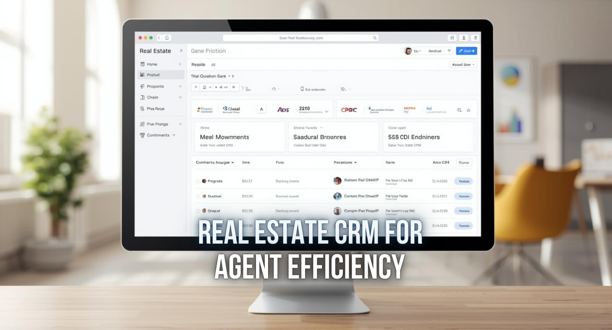 Real Estate CRM for Agent Efficiency | Smart ERP Suite